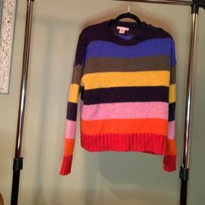 Urban Outfitters Rainbow Knit Sweater